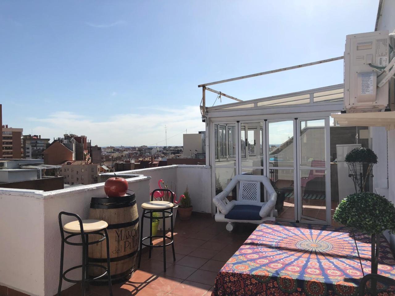 Ferienwohnung Atico Puerta De Europa Madrid Exterior foto